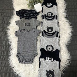 12 newborn bear onesies [1C].